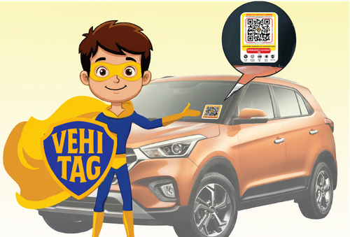 VehiTag Close up