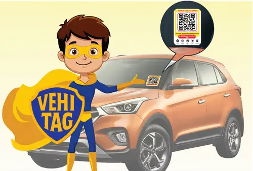 VehiTag Close up